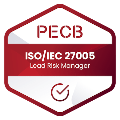 Certifié iso/cei 27005 Lead Risk Manager