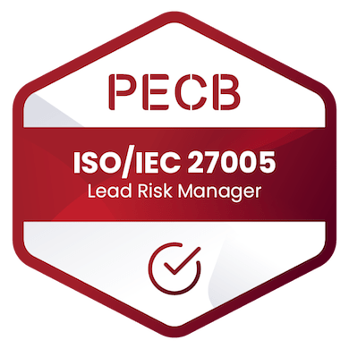 Certifié iso/cei 27005 Lead Risk Manager